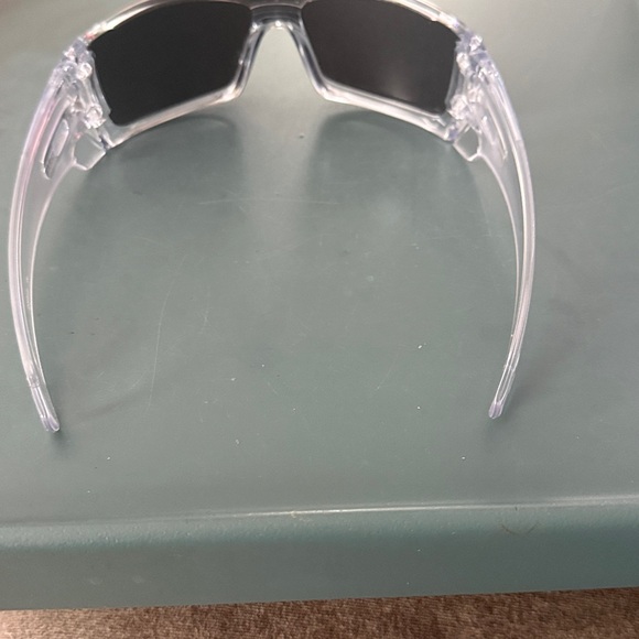 Oakley Clear Frame Black Lens sunglasses - Picture 3 of 7